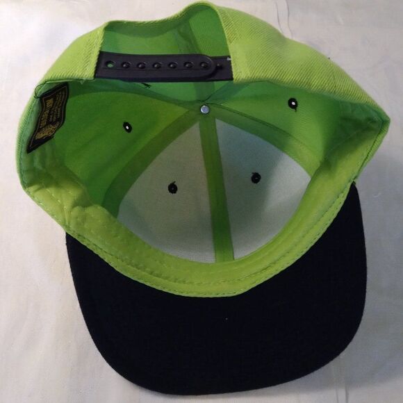 DS Vintage Golden Lion TwoTone Blank Snap Back Hat - Picture 6 of 7